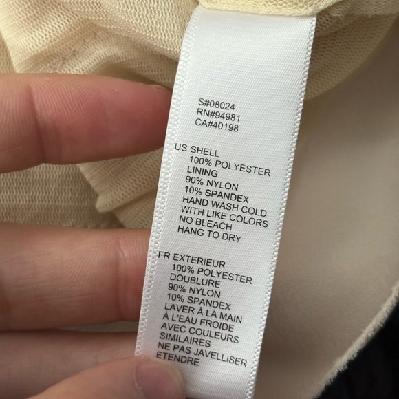 Forever 21 Vintage Y2K 2000s Champagne Statin Tiered Haulter Dres Size Small - Picture 8 of 15